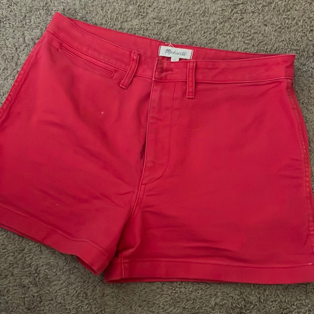 Madewell Emmett High Rise Shorts